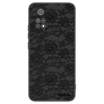 Picasee silikónový čierny obal pre Xiaomi Poco M4 Pro - Dark Elegance