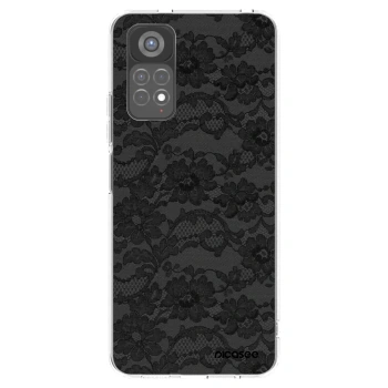 Picasee silikónový prehľadný obal pre Xiaomi Redmi Note 11S 5G - Dark Elegance