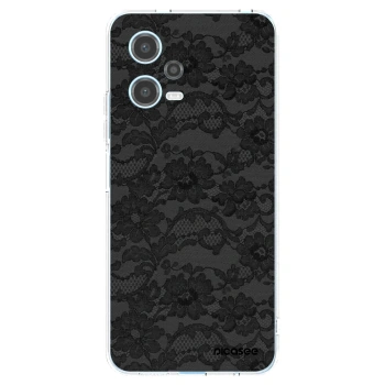 Picasee silikónový prehľadný obal pre Xiaomi Redmi Note 12 5G - Dark Elegance