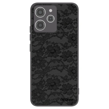 Picasee silikónový čierny obal pre Xiaomi Redmi 12 4G - Dark Elegance