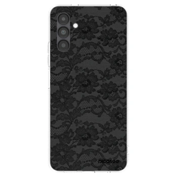 Picasee silikónový prehľadný obal pre Samsung Galaxy A04s A047F - Dark Elegance