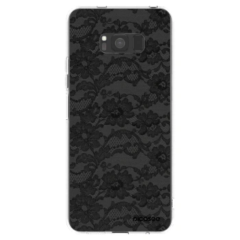 Picasee silikónový prehľadný obal pre Samsung Galaxy S8 G950F - Dark Elegance
