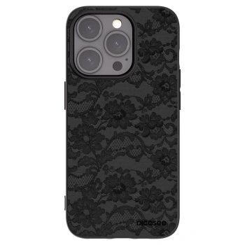Picasee silikónový čierny obal pre Apple iPhone 15 Pro - Dark Elegance