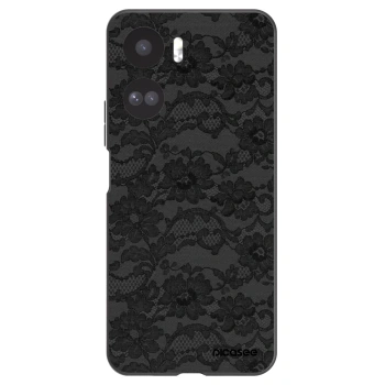 Picasee silikónový čierny obal pre Honor 90 Lite 5G - Dark Elegance