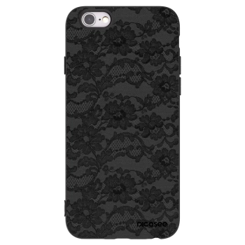 Picasee silikónový čierny obal pre Apple iPhone 6/6S - Dark Elegance