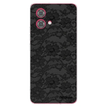 Picasee silikónový prehľadný obal pre Motorola Moto G84 5G - Dark Elegance