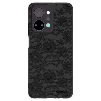 Picasee silikónový čierny obal pre Honor X7a - Dark Elegance
