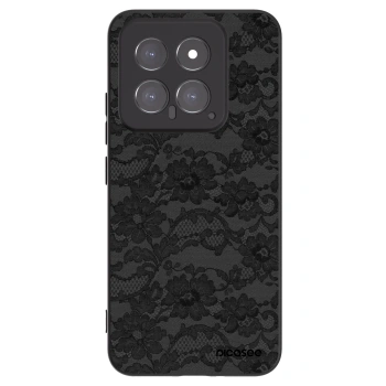 Picasee silikónový čierny obal pre Xiaomi 14 - Dark Elegance
