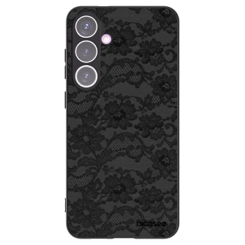 Picasee silikónový čierny obal pre Samsung Galaxy S24+ S926B 5G - Dark Elegance