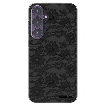 Picasee silikónový prehľadný obal pre Samsung Galaxy S24+ S926B 5G - Dark Elegance