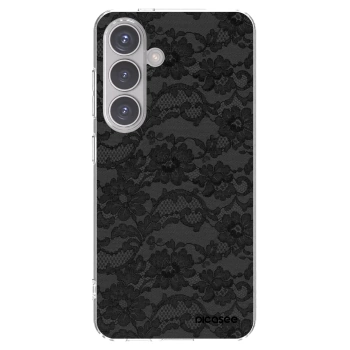 Picasee silikónový prehľadný obal pre Samsung Galaxy S24 S921B 5G - Dark Elegance