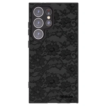 Picasee silikónový čierny obal pre Samsung Galaxy S24 Ultra S928B 5G - Dark Elegance