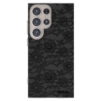 Picasee silikónový prehľadný obal pre Samsung Galaxy S24 Ultra S928B 5G - Dark Elegance