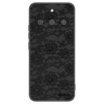 Picasee silikónový čierny obal pre Realme 11 Pro+ - Dark Elegance