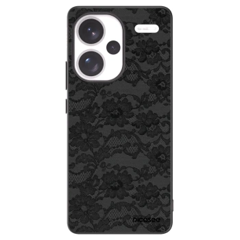 Picasee silikónový čierny obal pre Xiaomi Redmi Note 13 Pro+ 5G - Dark Elegance