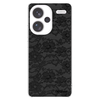 Picasee silikónový prehľadný obal pre Xiaomi Redmi Note 13 Pro+ 5G - Dark Elegance