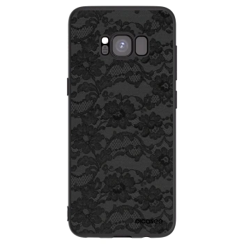 Picasee silikónový čierny obal pre Samsung Galaxy S8 G950F - Dark Elegance