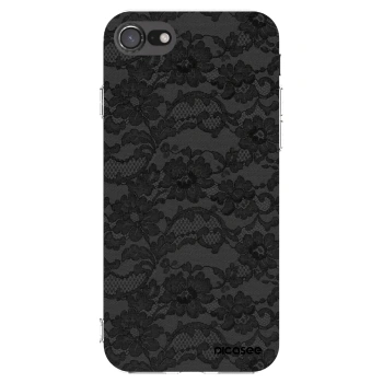 Picasee silikónový prehľadný obal pre Apple iPhone 7 - Dark Elegance