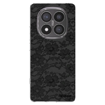 Picasee silikónový prehľadný obal pre Xiaomi Redmi Note 14 Pro+ 5G - Dark Elegance