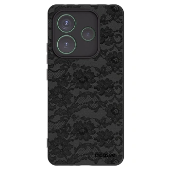 Picasee silikónový čierny obal pre Xiaomi Redmi Note 14 5G - Dark Elegance