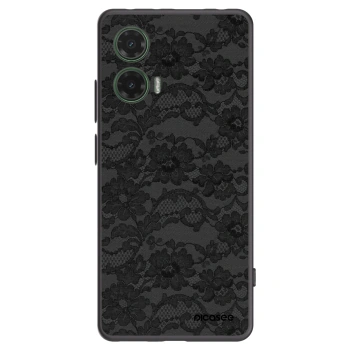Picasee silikónový čierny obal pre Motorola Moto G35 5G - Dark Elegance