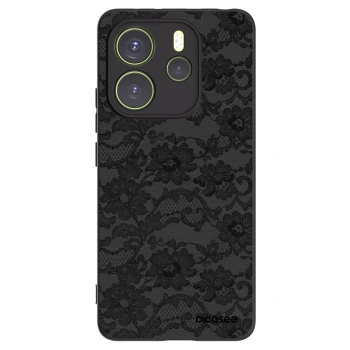 Picasee silikónový čierny obal pre Xiaomi Redmi Note 14 4G - Dark Elegance