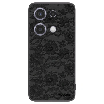 Picasee silikónový čierny obal pre Xiaomi Redmi Note 14S - Dark Elegance