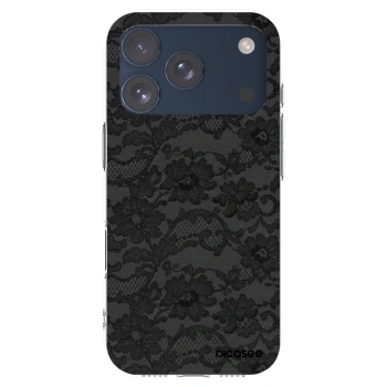 Picasee silikónový prehľadný obal pre Apple iPhone 17 Pro - Dark Elegance