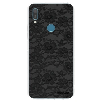 Picasee silikónový prehľadný obal pre Huawei Y6 2019 - Dark Elegance