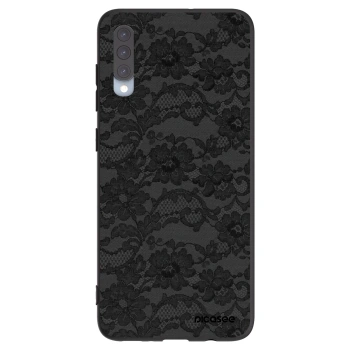 Picasee silikónový čierny obal pre Samsung Galaxy A70 A705F - Dark Elegance