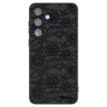 Picasee silikónový čierny obal pre Samsung Galaxy S25 FE 5G - Dark Elegance