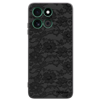 Picasee silikónový čierny obal pre Motorola Moto G57 Power - Dark Elegance