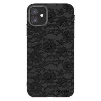 Picasee silikónový prehľadný obal pre Apple iPhone 11 - Dark Elegance