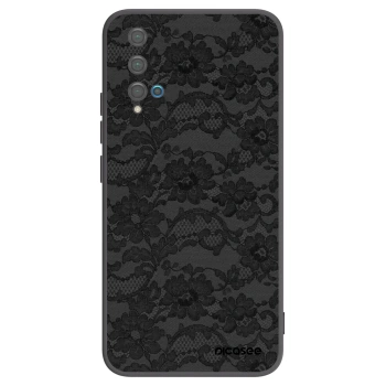 Picasee silikónový čierny obal pre Huawei Nova 5T - Dark Elegance