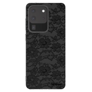 Picasee silikónový prehľadný obal pre Samsung Galaxy S20 Ultra 5G G988F - Dark Elegance