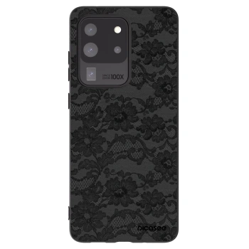 Picasee silikónový čierny obal pre Samsung Galaxy S20 Ultra 5G G988F - Dark Elegance
