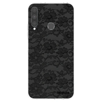 Picasee silikónový prehľadný obal pre Huawei P40 Lite E - Dark Elegance