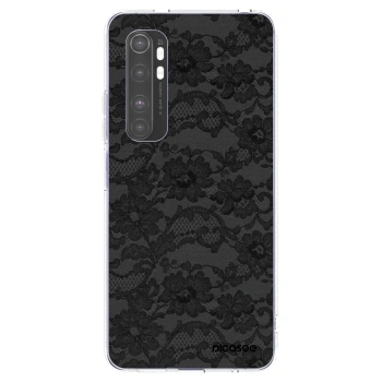 Picasee silikónový prehľadný obal pre Xiaomi Mi Note 10 Lite - Dark Elegance