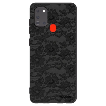 Picasee silikónový čierny obal pre Samsung Galaxy A21s - Dark Elegance