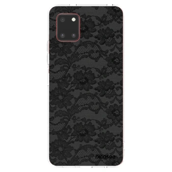 Picasee silikónový prehľadný obal pre Samsung Galaxy Note 10 Lite N770F - Dark Elegance