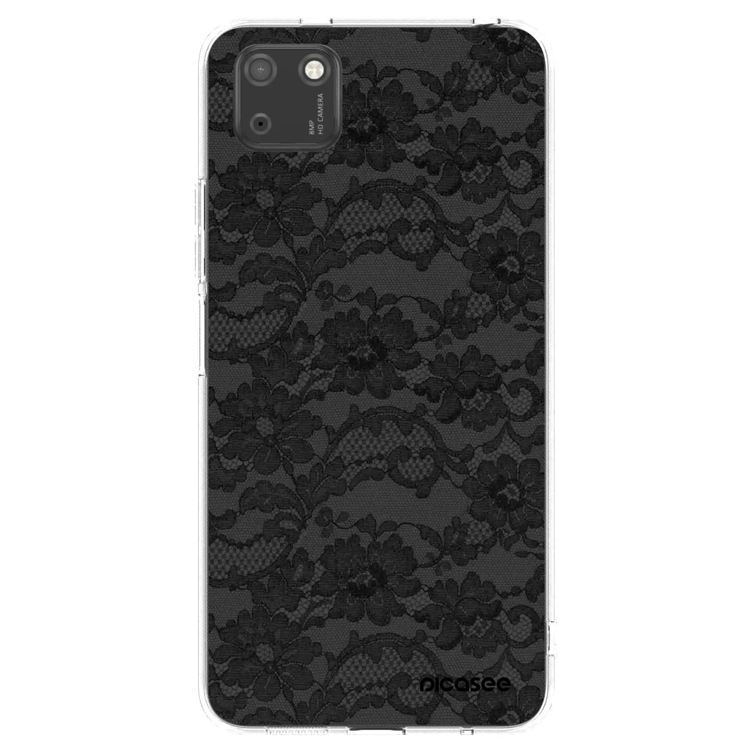 Picasee silikónový prehľadný obal pre Huawei Y5P - Dark Elegance