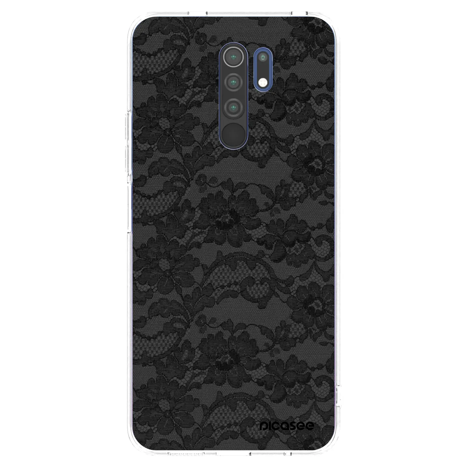 Picasee silikónový prehľadný obal pre Xiaomi Redmi 9 - Dark Elegance