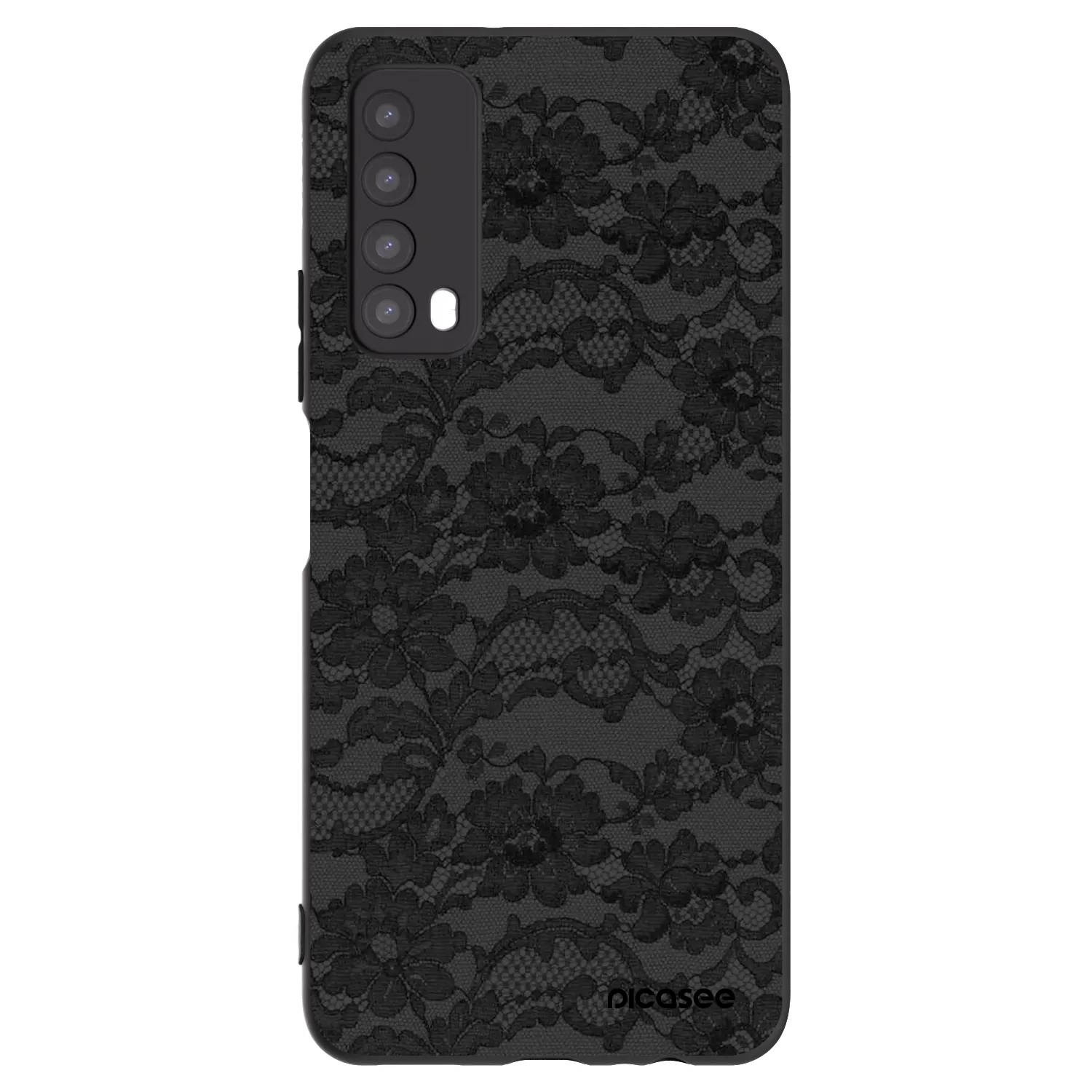 Picasee silikónový čierny obal pre Huawei P Smart 2021 - Dark Elegance