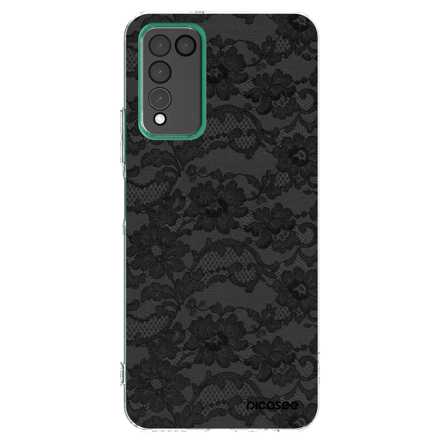 Picasee silikónový prehľadný obal pre Honor 10X Lite - Dark Elegance