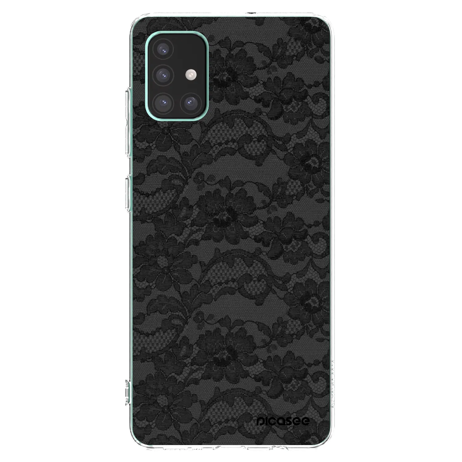 Picasee silikónový prehľadný obal pre Samsung Galaxy M51 M515F - Dark Elegance