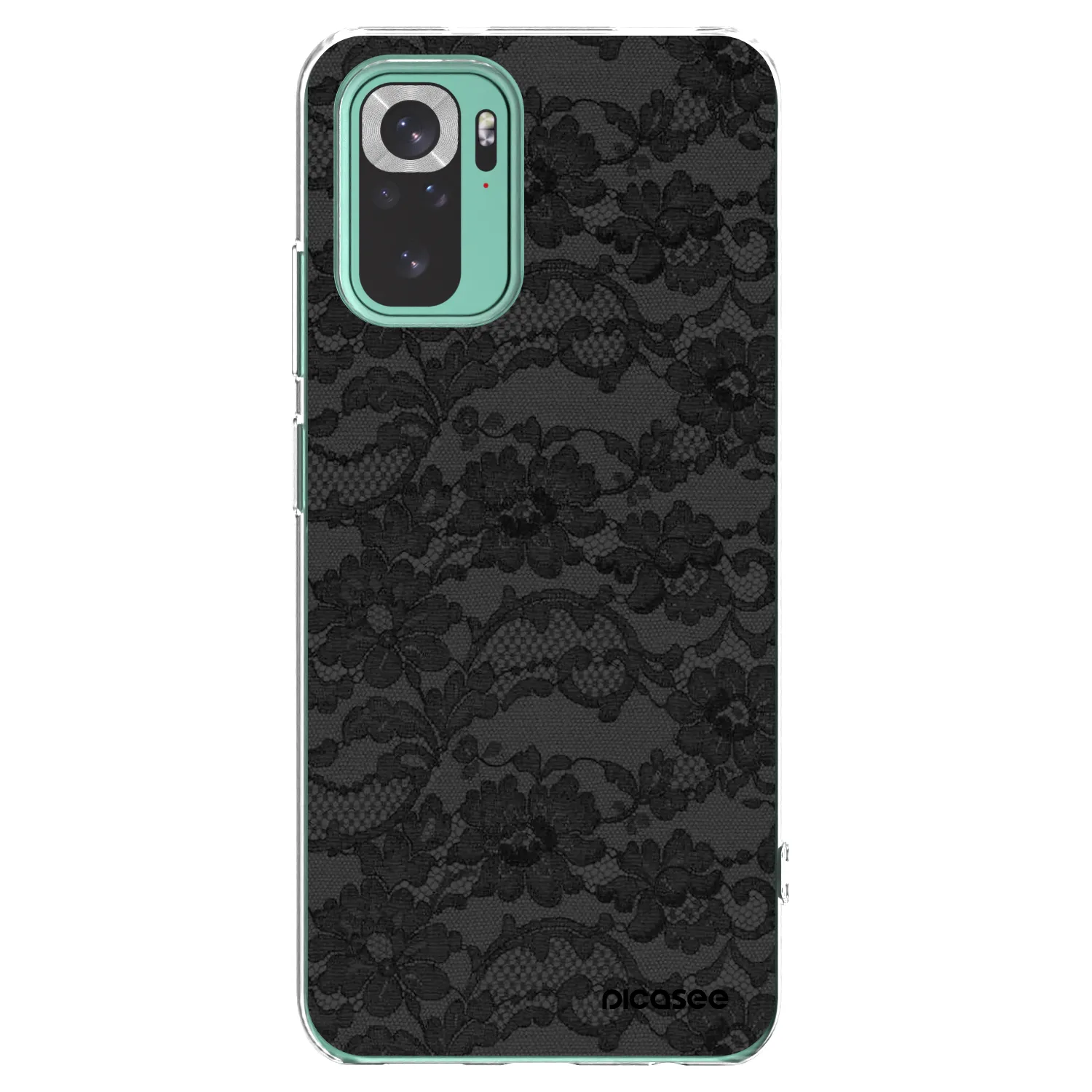 Picasee silikónový prehľadný obal pre Xiaomi Redmi Note 10 Pro - Dark Elegance