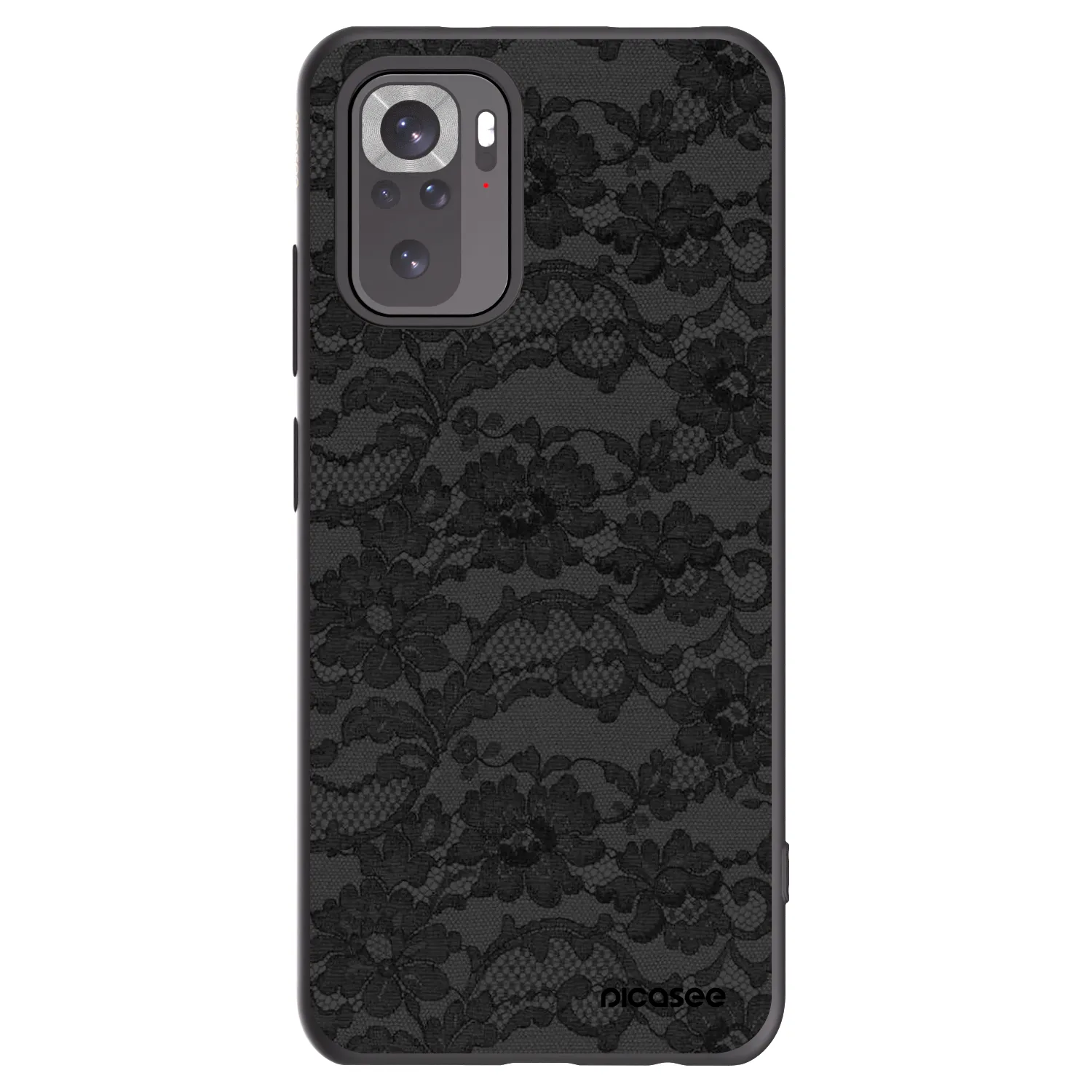 Picasee silikónový čierny obal pre Xiaomi Redmi Note 10S - Dark Elegance