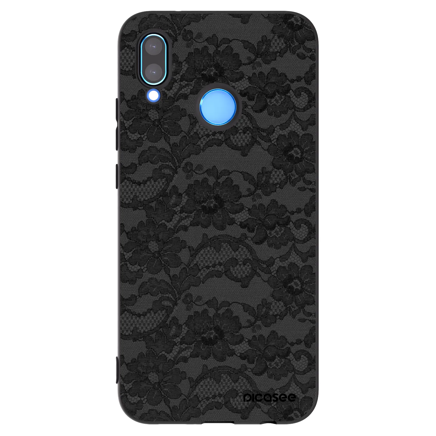 Picasee silikónový čierny obal pre Huawei P20 Lite - Dark Elegance