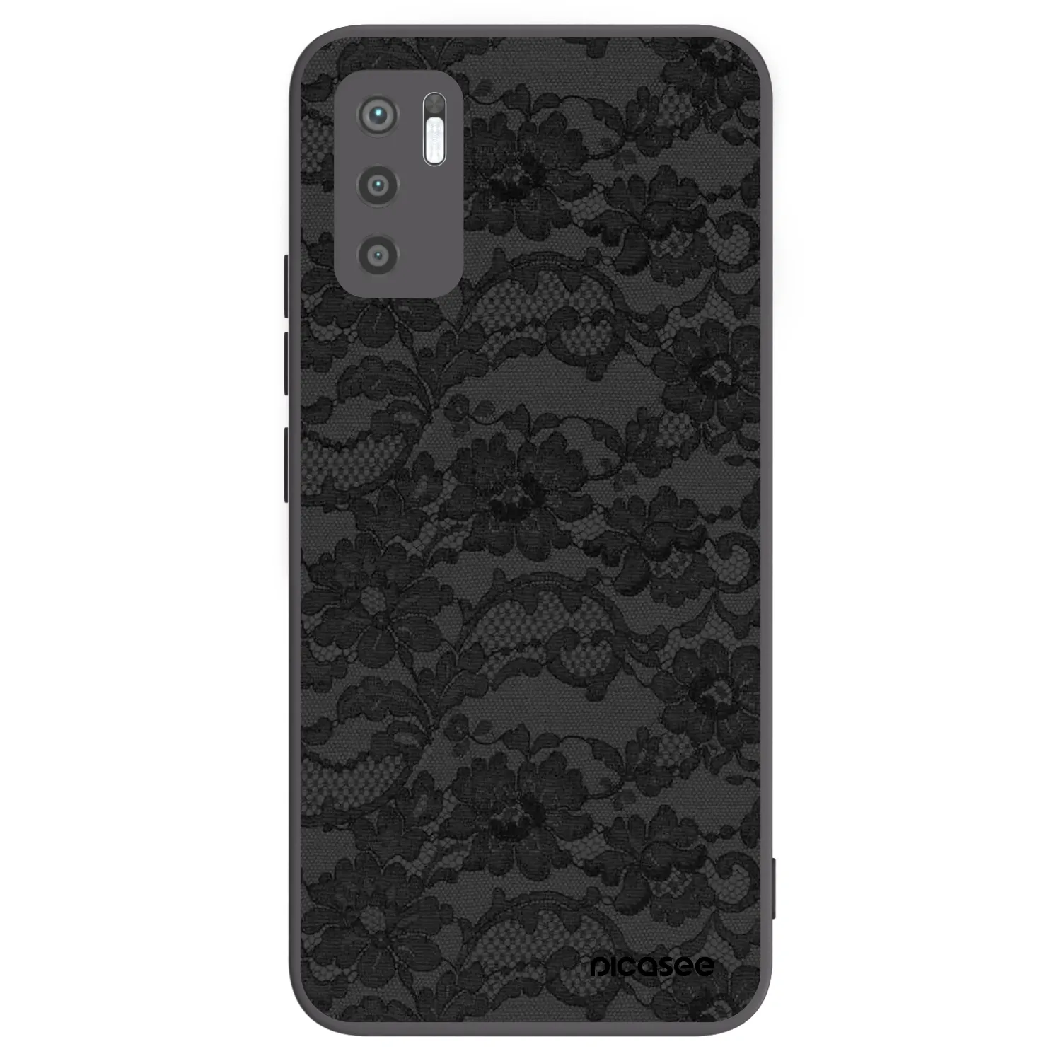 Picasee silikónový čierny obal pre Xiaomi Redmi Note 10 5G - Dark Elegance