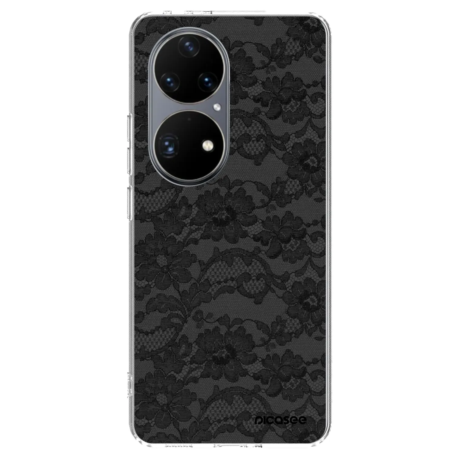 Picasee silikónový prehľadný obal pre Huawei P50 - Dark Elegance